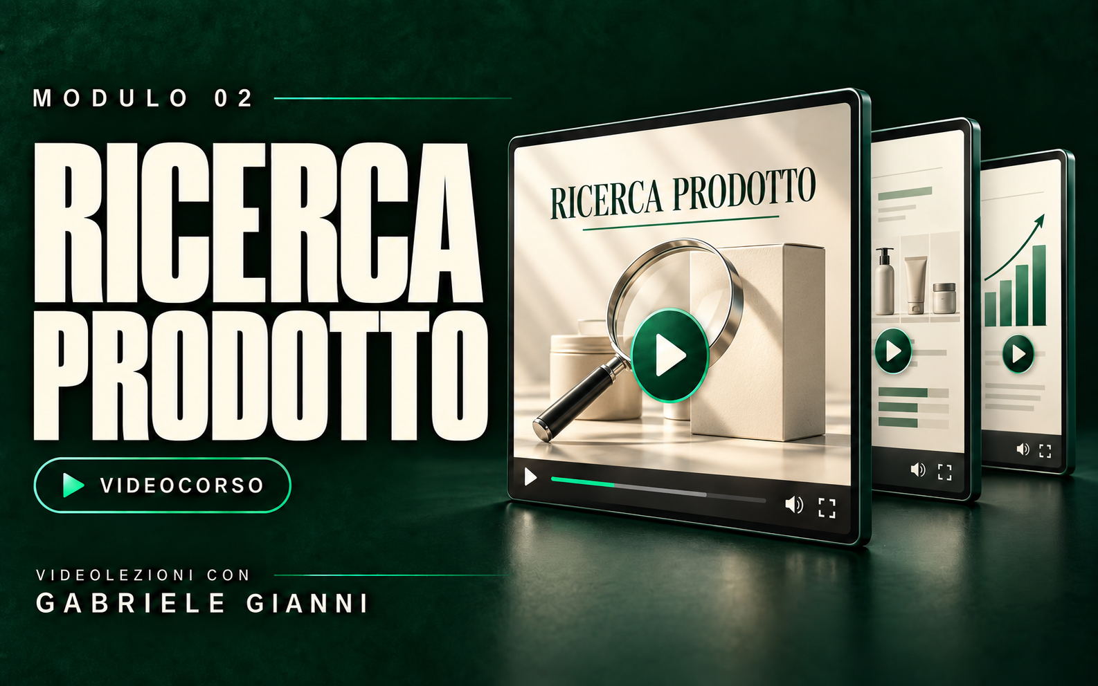 Modulo 02 — copertina RICERCA PRODOTTO